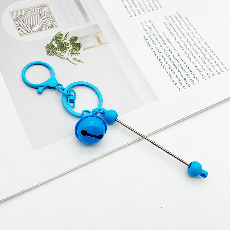 Wholesale DIY Candy Colored Bead Cute Keychains